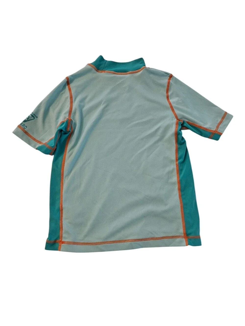 Laguna UV Guard Boys Sz 4T Loose Fit Short Sleeve Rashguard Swimsuit Top